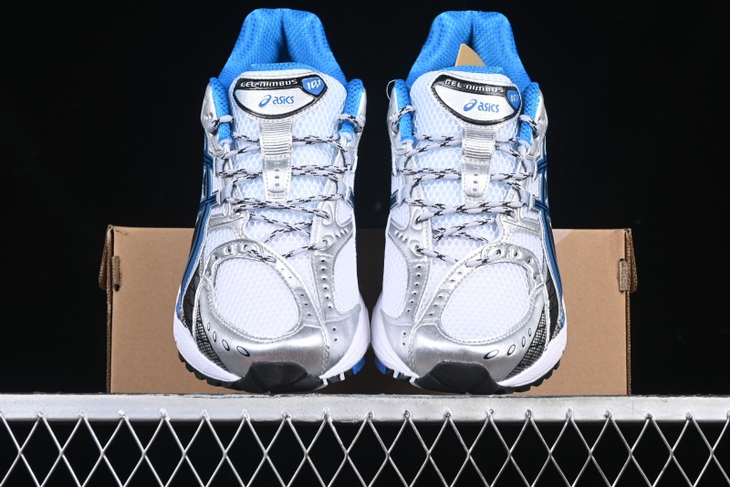Asics Gel-Nimbus 10.1 Retro Breathable Casual Shoes with Cushioning for Men - 1203A543-101