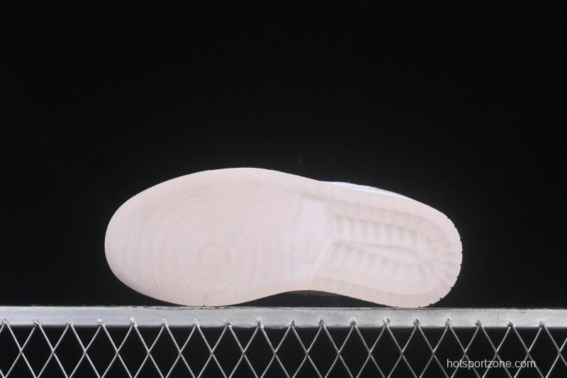 Nike Air Jordan 1 Low "Year of the Snake 2025" Retro Basketball Shoes with Pearl Iridescent Finish - HF4080-001