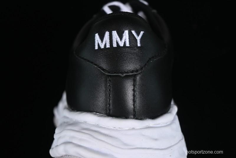 MMY Wayne Original Sole Leather Low Sneaker with Deconstructed Ice Cream Sole - W.E5