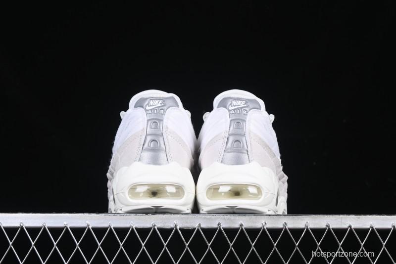 Nike Air Max 95 Retro Running Shoes with Air Cushion - CU8406-100