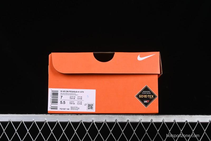 Nike Air Zoom Pegasus 41 GTX Lightweight Breathable Durable Running Shoes - FQ1357-100