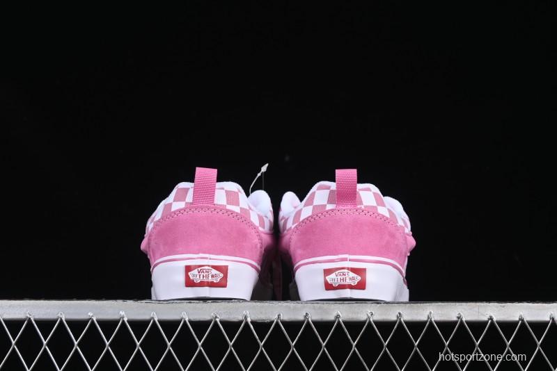 Vans Knu Skool Low-Top Retro Chunky Sneakers with Original Big Logo - VN000CRPBAK