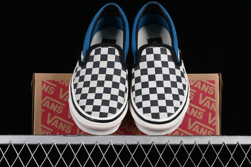 Vans Slip-On x Liberaiders Origami Checkerboard Low-Top Casual Sneakers - VN000V0SAPK