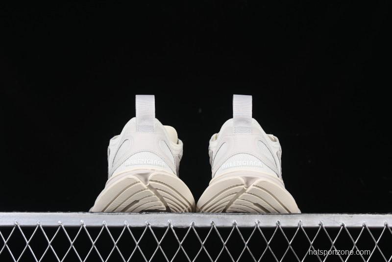 Balenciaga Circuit Lightweight Distressed Print Round-Toe Fashion Casual Sneakers - WFLGY2000