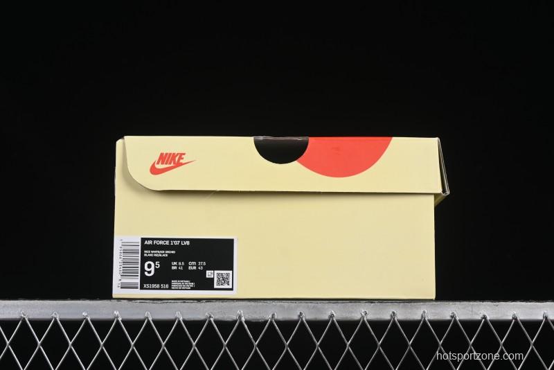 Nike Air Force 1 '07 Low Stussy Collaboration Dual-Tone Sky Blue Low-Top Casual Sneakers - XS1958-516