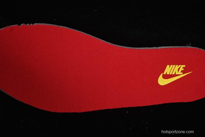 Nike Travis Scott x Fragment Design x Air Jordan 1 Low OG SP AJ1 Snake Year Limited Red Brown Black Swoosh Low Top Casual Sneakers - DM7866-077