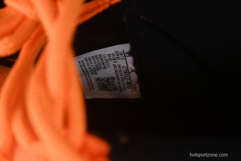 Nike Air Jordan 11 Retro High Top Basketball Shoes in Black/Orange - CT8012-800