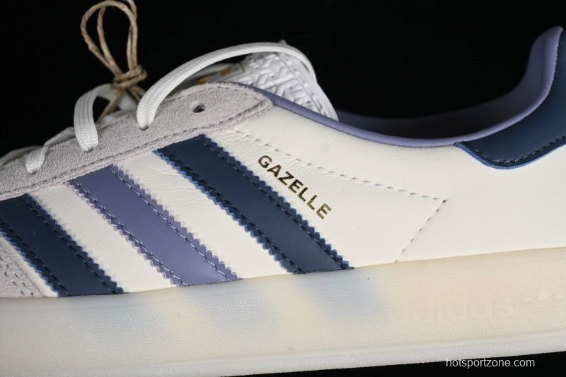 Adidas Originals Gazelle Indoor Retro Casual Anti-Slip Wear-Resistant Low-Top Sneakers - IG1643