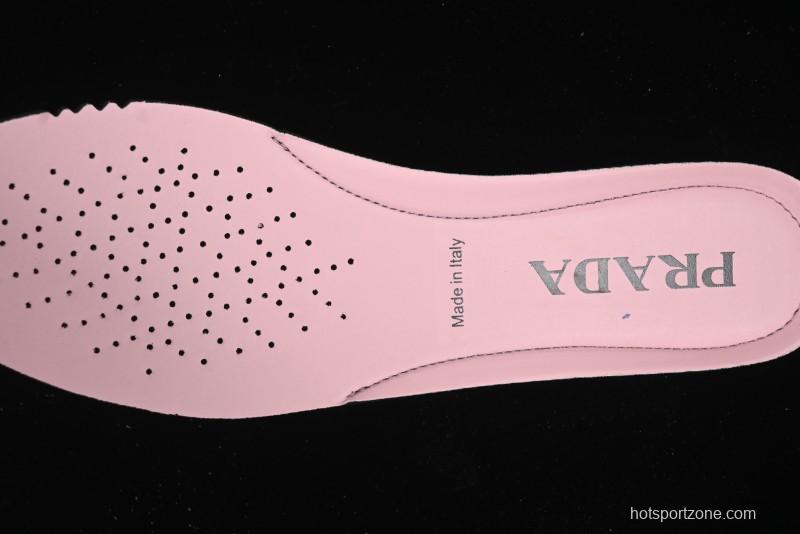 Prada Cloudbust Air Thunder Lifestyle Low-Top Sneakers with Anti-Slip and Wear-Resistant Design - 1E819L