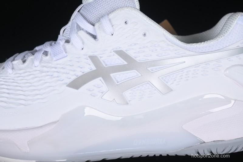 Asics Gel-Resolution 9 Wide Retro Breathable Cushioned Casual Running Shoes - 1042A226-100