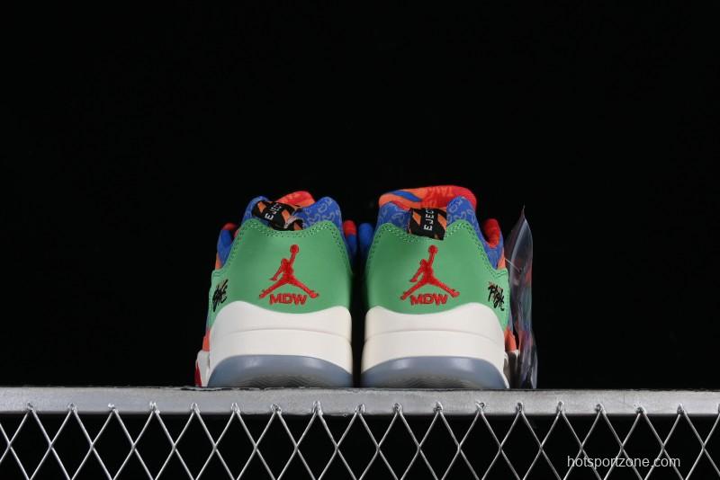 Nike Air Jordan 5 Low Doernbecher Retro Basketball Shoes - DR6287-486