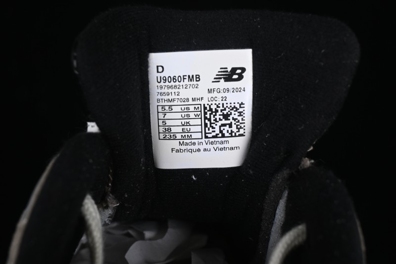 New Balance NB9060 Series Retro Casual Running Shoes with ABZORB Cushioning - U9060FMB