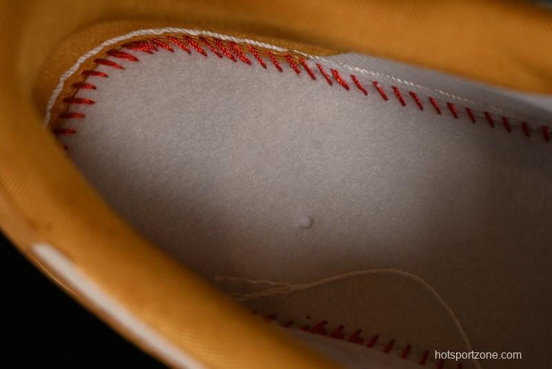 Nike Air Force 1 '07 Low Stussy Collaboration - Wheat Pig Leather Low-Top Casual Sneakers - HD1968-020