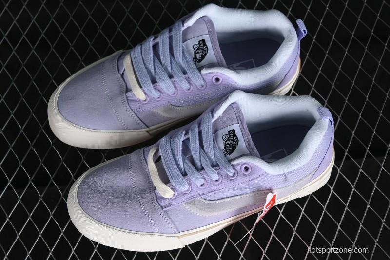 Vans Knu-Skool VR3 LX Low-Top Retro Sneakers in Dusty Purple - VN0009QCB9P