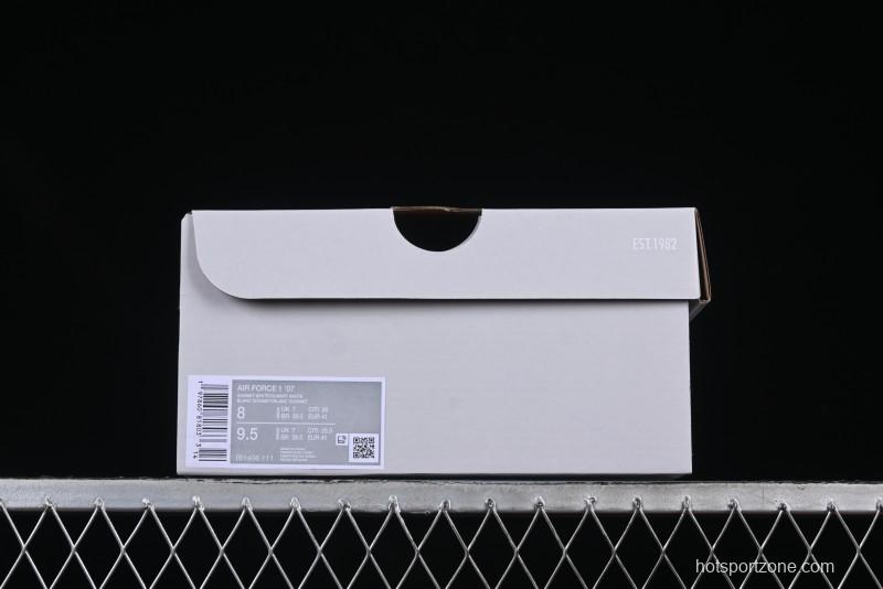Nike Air Force 1'07 Low Casual Sneakers with Full-Length Air Cushion - IB1406-111