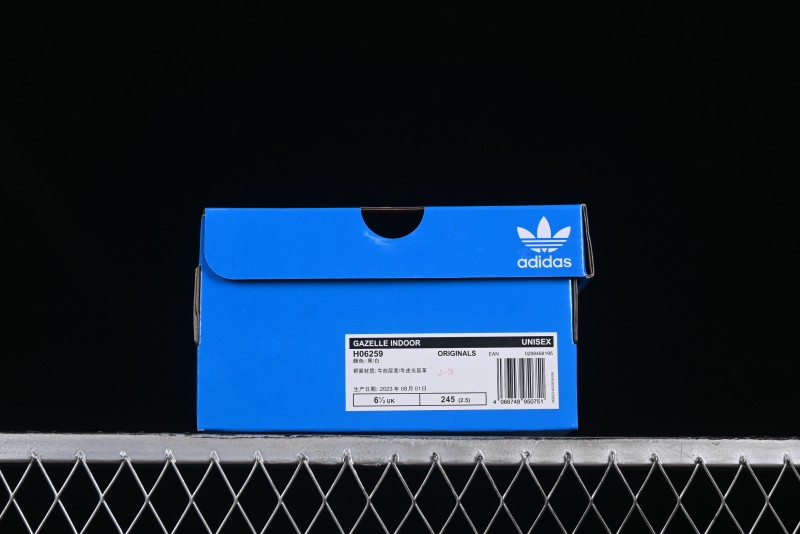 Adidas Originals Gazelle Indoor Retro Casual Anti-Slip Wear-Resistant Low-Top Sneakers - H06259