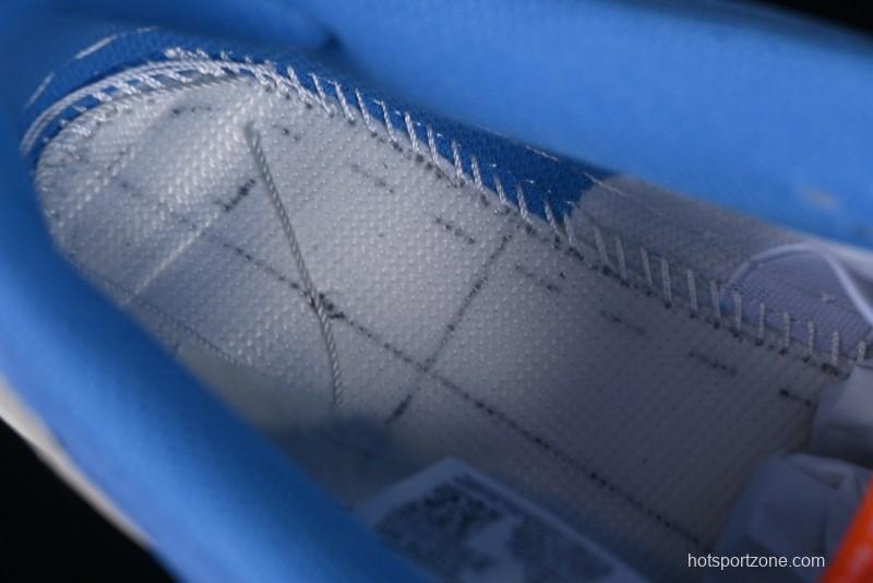 Nike SB Dunk Low Pro ISO Skateboarding Shoes in University Blue with White Swoosh - FJ1674-401