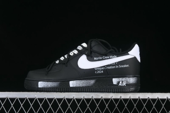 Nike Air Force 1'07 Low High Street Off-White Style Casual Sneakers - ZH0316-059