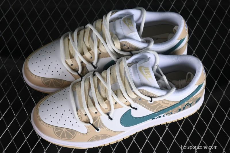 Nike Dunk Low SB Casual Sneakers with Mojito-Inspired Design - DV0833-100