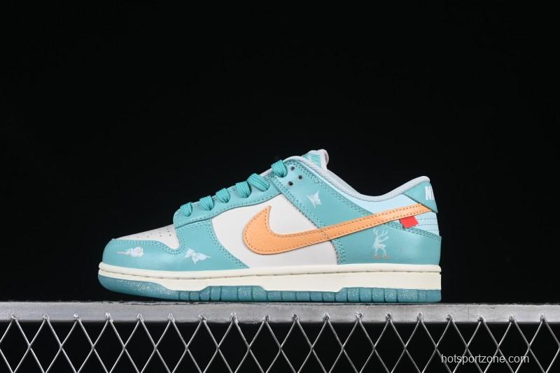 Nike SB Dunk Low Fairy Dream Anniversary High-End Custom Low-Top Casual Skate Shoes - BW1220-003