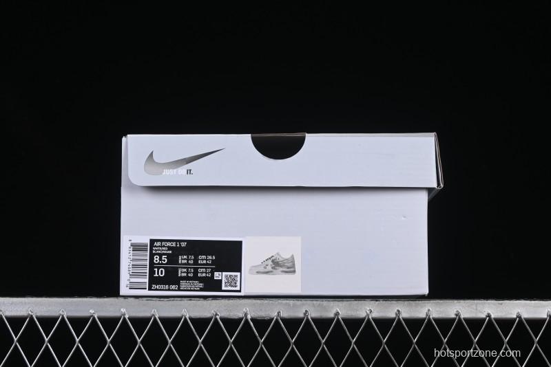 Nike Air Force 1 '07 Low Casual Sneakers with Chinese Ink Painting Design - ZH0316-062