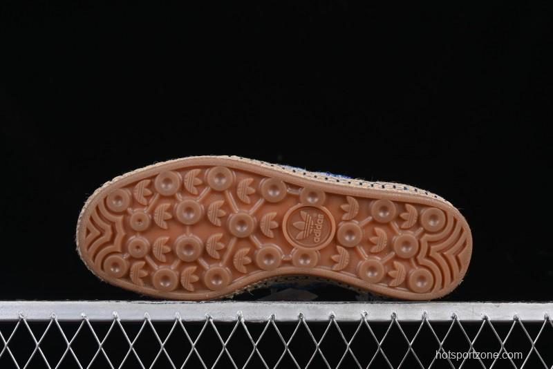 Adidas Clot x Originals Gazelle Indoor Retro Casual Slip-Resistant Wear-Resistant Low-Top Sneakers - IH3641