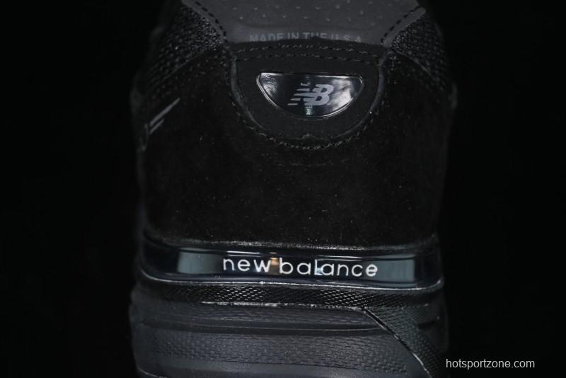 New Balance 990 Series Premium Retro Running Shoes with Carbon Midsole - M990BB4