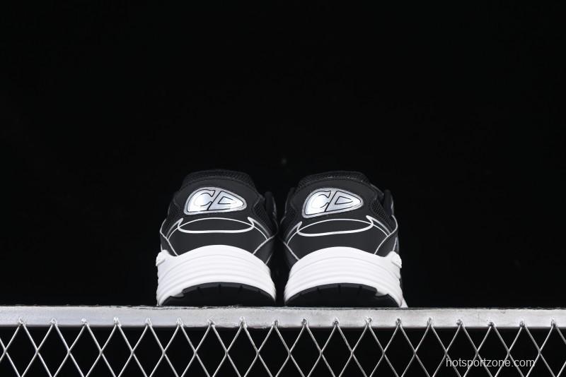 Dior B30 Sneakers with Reflective CD30 Logo and Lightweight Rubber Sole - CD30