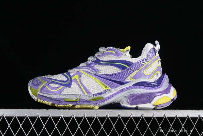 Balenciaga Runner Kith Four Color Retro Casual Shoes - W3RXP9570