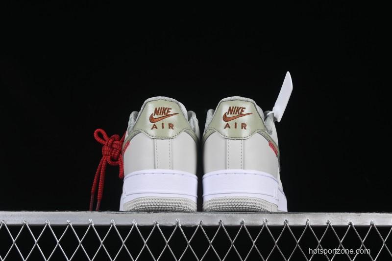 Nike Air Force 1 '07 Low Casual Sneakers with Full-Length Air Cushion - HV6000-131