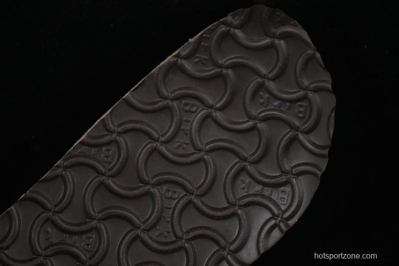 Birkenstock London BS Unisex Slip-On Comfort Shoes with Soft Suede Leather and Lambswool Insole - G.D4