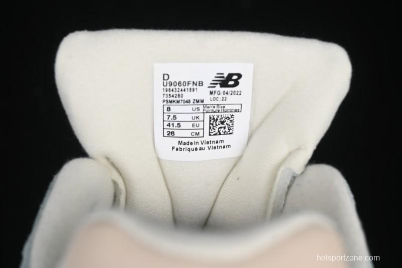 New Balance 9060 Retro Casual Running Sneakers with ABZORB Cushioning Technology - U9060FNB