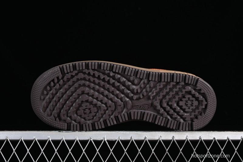 Nike Air Force 1 Low Luxe Casual Sneakers with Thick Sole and Waterproof Design - DM2451-800