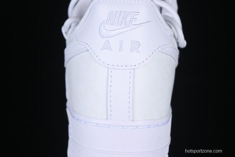 Nike Air Force 1 '07 Low Thermochromic Blue and White China Style Casual Sneakers - ZH0316-055
