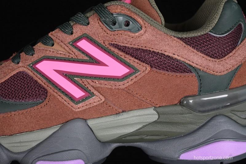 New Balance 9060 Retro Casual Running Shoes with ABZORB Cushioning Technology - U9060BUR