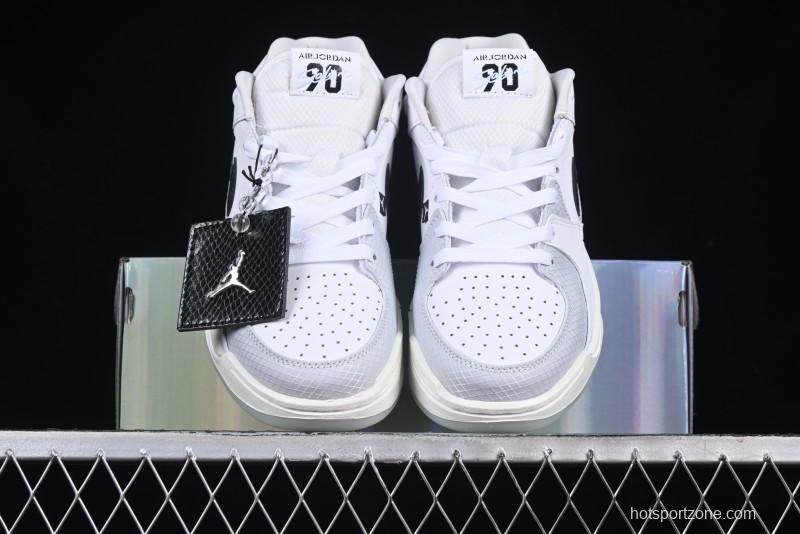 Nike Air Jordan Stadium 90 AJ Casual Sneakers with Midfoot Mesh Panel - HV4092-100