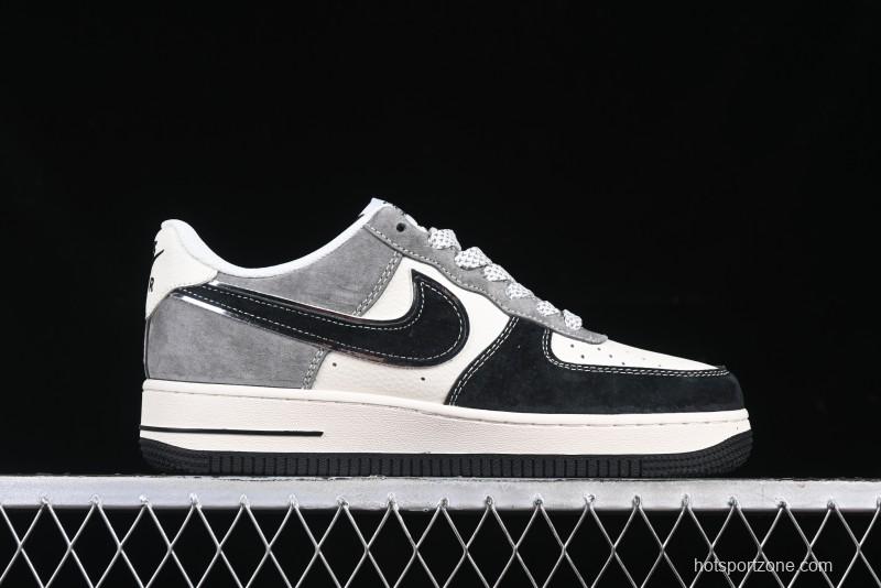Nike Air Force 1'07 Low The North Face Collaboration Black Beige Grey Casual Sneakers - XZ6188-976