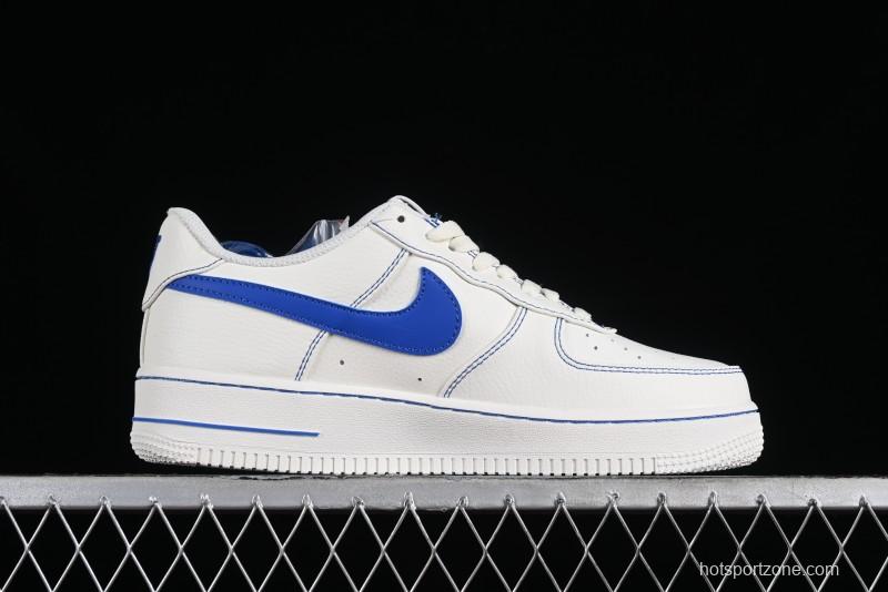 Nike Vlone x Air Force 1 '07 Low Collaboration Light Blue Casual Sneakers - AA5360-011