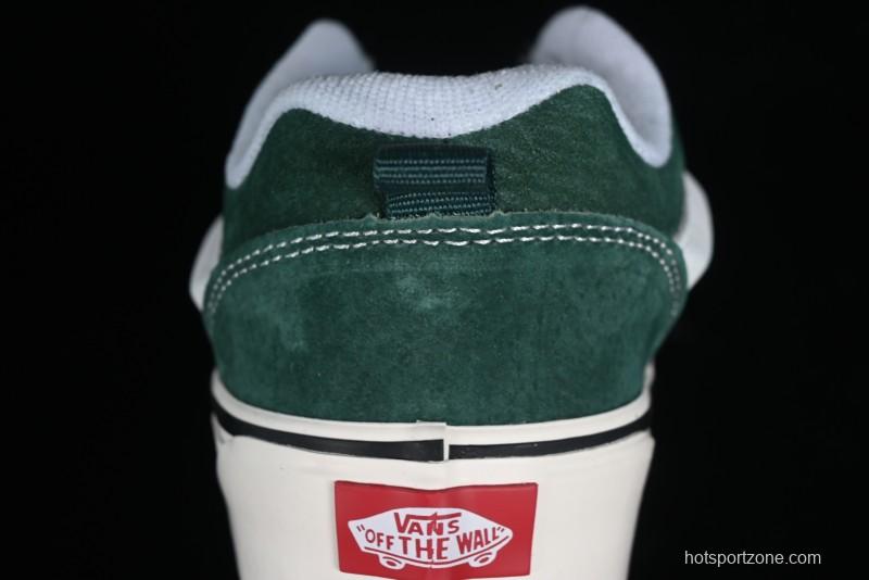 Vans Classics Knu Skool Green Platform Sneakers - VN0AUAK374