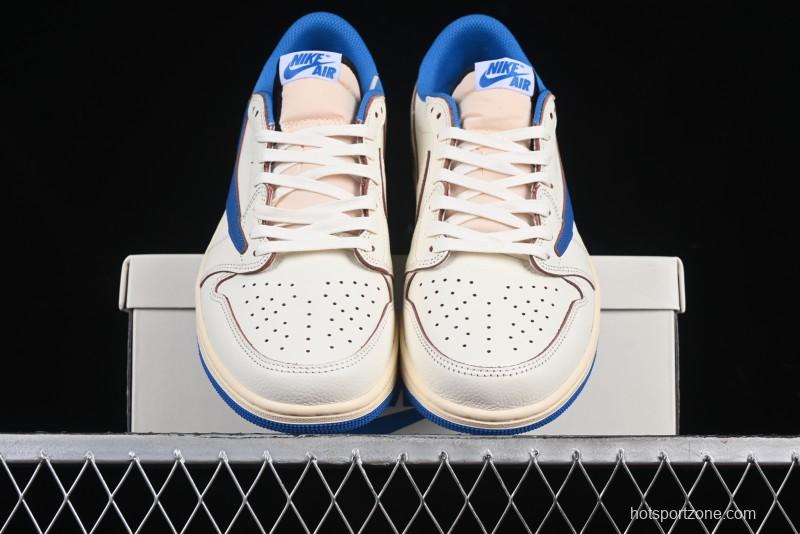 Nike Travis Scott x Air Jordan 1 Low OG AJ1 Reverse Swoosh - DM7866-104