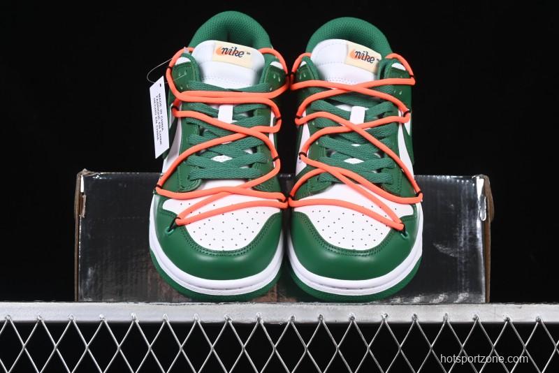 Off-White x Futura x Nike Dunk Low OW Collaboration Sneakers - CT0856-100