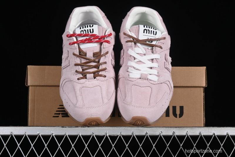 MiuMiu x New Balance 530 Low-Top Classic Retro Casual Running Sneakers in Pink - 530