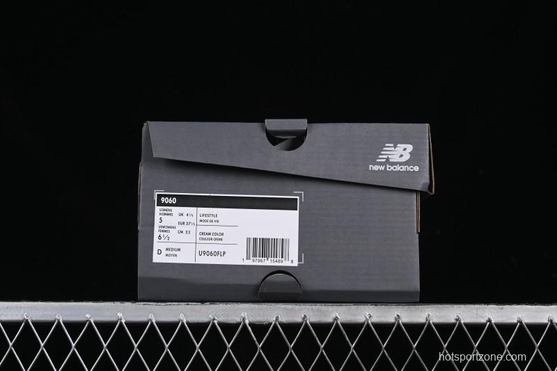 New Balance NB9060 Series Retro Casual Running Shoes with ABZORB Cushioning - U9060FLP