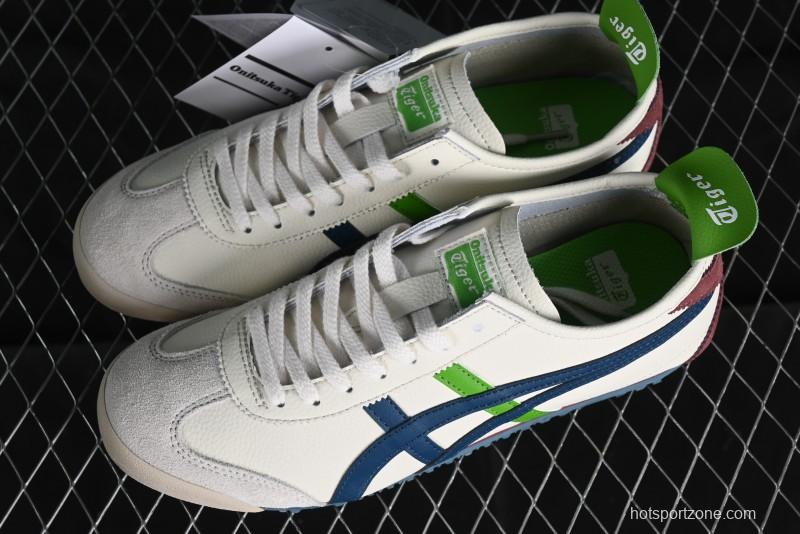 Onitsuka Tiger Mexico 66 Low-Top Leather Casual Running Shoes - 1183A201-115