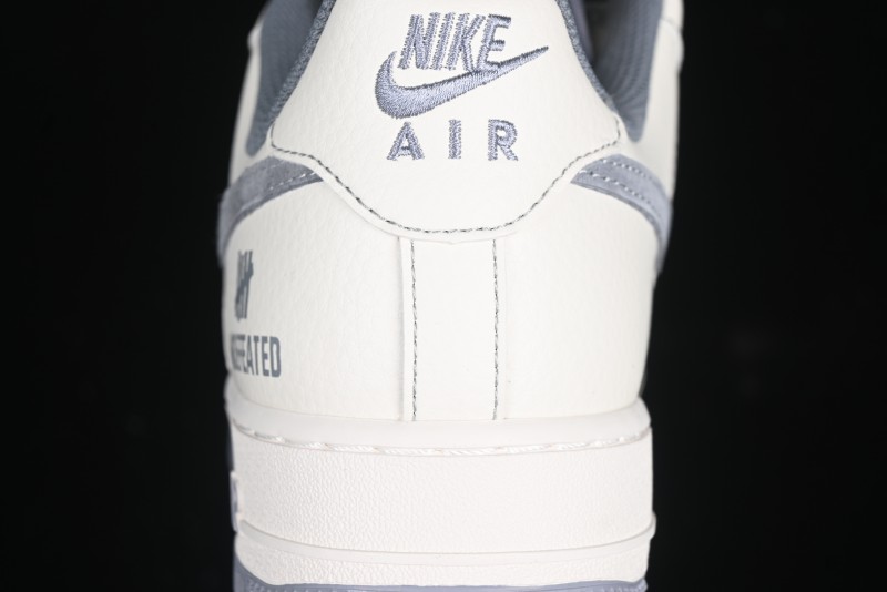 Nike Air Force 1 '07 Low UN Collaboration Pigskin Grey Stitch Low-Top Casual Sneakers - BB7518-018