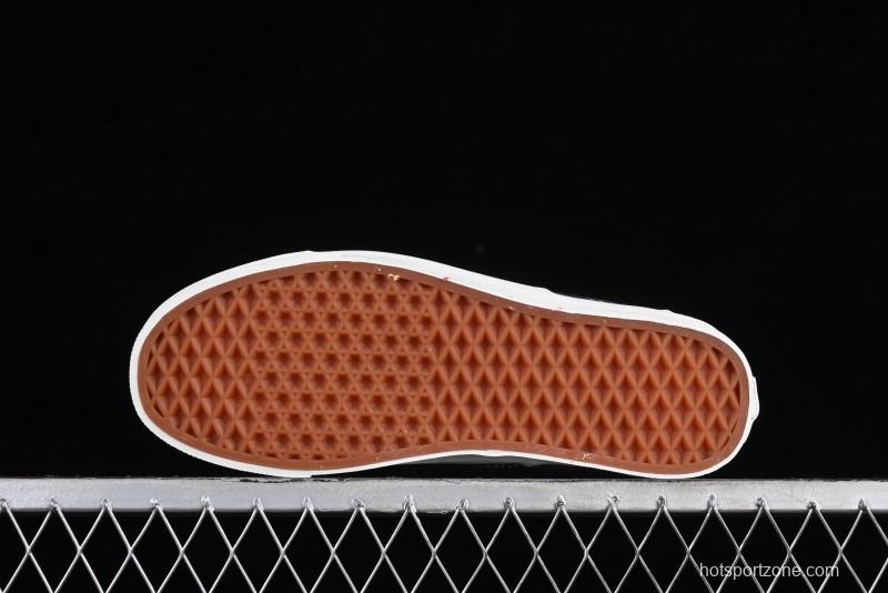 Vans Era Low-Top Skate Shoes with Black Canvas and Red Scottish Plaid Checkered Design - VN0A2RR1QWP