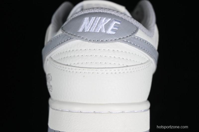 Nike SB Dunk Low NYC Collaboration Light Gray Low-Top Casual Skate Shoes - NC2103-302