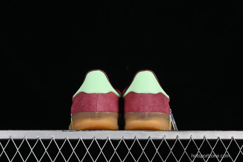 Adidas Originals Gazelle Indoor IH7487 Retro Casual Slip-Resistant Wear-Resistant Low-Top Skate Shoes