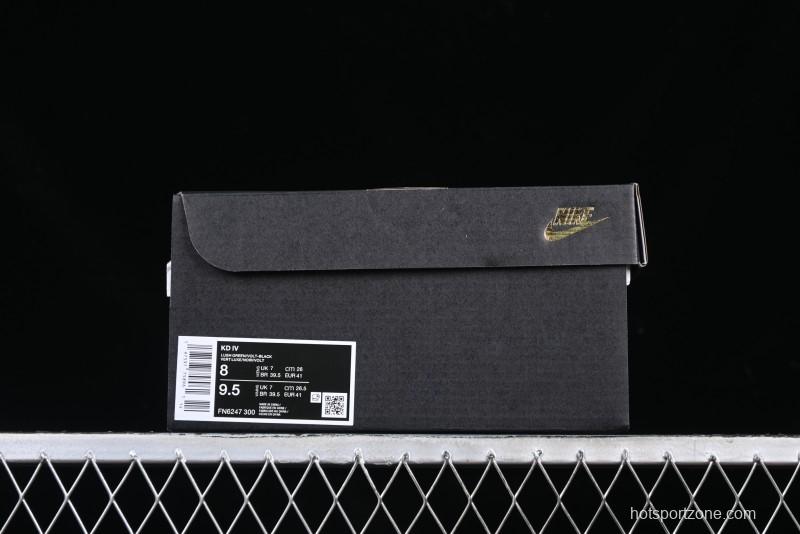 Nike KD 4 Weatherman All Star Basketball Shoes with Zoom Air Cushion and Adaptive Fit System - FN6247-300