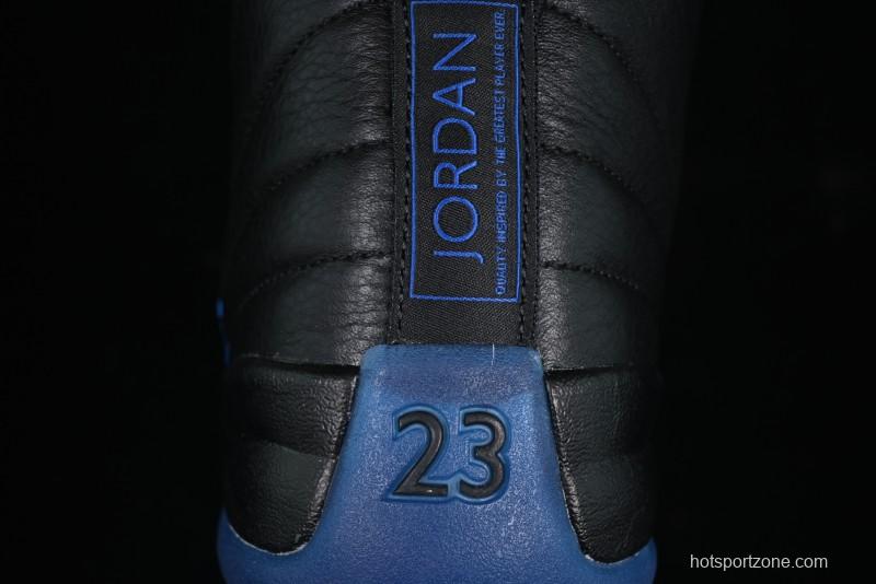 Nike Air Jordan 12 Retro Basketball Shoes with Game Royal Colorway - 130690-014